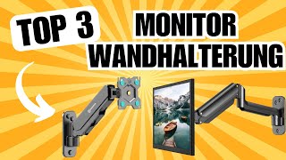 MONITOR WANDHALTERUNG Diese Halterungen können Wunder vollbringen TOP 3 Test [upl. by Llednav]