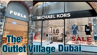 The Outlet Village Dubai 2023  All International Brands  Best Discounts dubailife VisitDubai [upl. by Secundas]