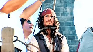 PIRATES OF THE CARIBBEAN THE CURSE OF THE BLACK PEARL Behind The Scenes 3 2003 Johnny Depp [upl. by Cordie]