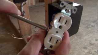 How to Install an Electrical Outlet [upl. by Demetra]