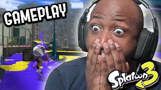 FIRST LOOK AT SPLATOON 3 GAMEPLAY  RELEASE DATE My Reaction [upl. by Etnoved]