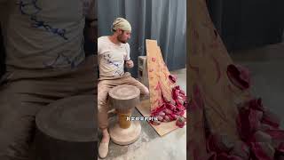 The clay pot made by the boy later broke।🥺shortvideo amazingfacts [upl. by Eednak]