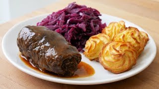 Rouladen Selber Machen Rezept  German Beef Roulades Recipe [upl. by Alita]