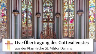 LiveGottesdienst  St Viktor Damme  23092024  1900 Uhr [upl. by Schalles]