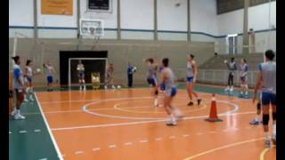 Treinamento Volei Uniara Part 2 [upl. by Ardnuek846]