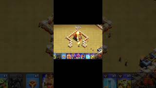 BABY DRAGON vs İNFERNO DRAGON  Clash of Clans  clashofclans keşfet coc supercell cocshorts [upl. by Atinid]