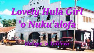 Lovely Hula Girl o Nukualofa  Haape o Talieva [upl. by Ecnerat]