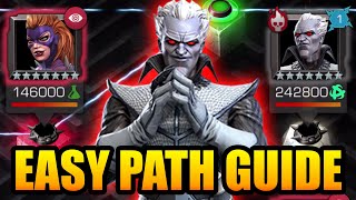 Necropolis Easy Path Completion Guide With Aegon  Marvel Contest Of Champions [upl. by Wayland]