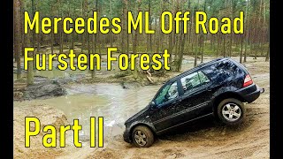 Mercedes ML W163 Off road  Fursten Forest 🌄 Part II [upl. by Hinman]