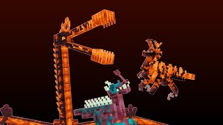 Marks Fauna 11  Magmaticeraptor Entekaraptor amp Magma chaser  Minecraft Bedrock [upl. by Ajin]