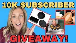 10K SUBSCRIBER GIVEAWAY  Celebrate with me with the chance to WIN a Ninja Foodi Accessory [upl. by Eelrihs]