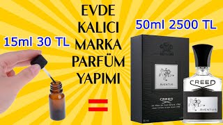 ESANS İLE PARFÜM YAPIMI  EVDE UCUZ KALICI VE MARKA PARFÜM NASIL YAPILIR [upl. by Ahsiral]