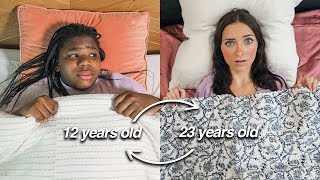 I Swapped Night Routines with My 12 year Old Sister [upl. by Animlehliw]