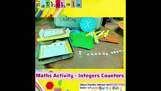 Maths Activity  Integers Counters thepathshalanxgschool [upl. by Mani]