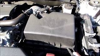 Changing the engine air filter on 20122016 Toyota Camry [upl. by Simpson483]