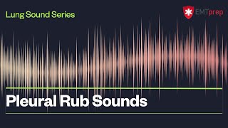 Pleural Rub Sounds  EMTprepcom [upl. by Dollar]