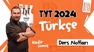 5 TYT Türkçe  Sözcükte Yapı 1  Kök Bilgisi  Kadir GÜMÜŞ  2024 [upl. by Kingsley]