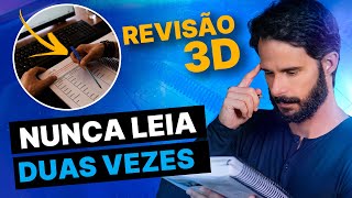 Como Memorizar e Aprender mais  Método de Revisão 3D [upl. by Yardna]