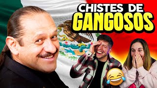 🇪🇸 ESPAÑOLES REACCIONAN a TEO GONZÁLEZ Y LLORAN DE LA RISA  CHISTES DE GANGOSOS y TARTAMUDOS 🇲🇽😂 [upl. by Clinton]