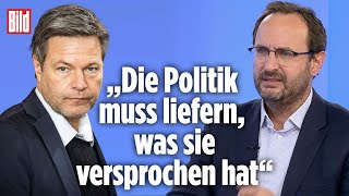 Inflation 2022 „Habeck muss die Strompreisbremse liefern“  Peter Tiede bei BILD Live [upl. by Thorr]