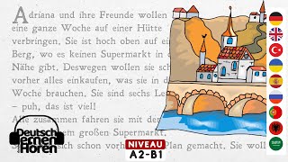 512 Deutsch lernen mit Geschichten  Deutsch lernen durch Hören  A2B1  Learn German with stories [upl. by Orms]