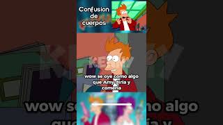 Confusion de cuerpos 😵‍💫🤷 T07 Ep10 P2  Futurama [upl. by Enrobyalc]