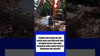 Kejadian Tidak Terduga Ketika Membongkar Makam videoshort motivasi video [upl. by Kopple703]