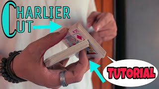 CARDISTRY BASICS  CHARLIER CUT One Handed Cut Made Easy  TUTORIAL [upl. by Crean]