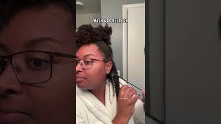 Wash amp Go Refresh naturalhair washandgo type4hair [upl. by Renferd397]