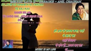 MEDLEY KARAOKE LATA JI  With Lyrics Eng amp हिंदी [upl. by Valerie154]