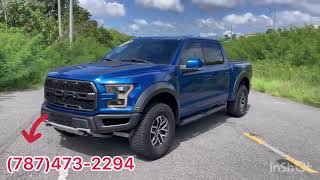 2018 FORD F150 RAPTOR Only 65 Tho Miles7874732294 wwwjusbermunozcom Magic Auto Corp [upl. by Adele425]