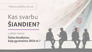 Šalies biudžetas kaip gyvensime 2024 m [upl. by Ardnnaed]