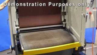 How To Use a Timesaver Wide Belt Sander W Options amp Operation wwwSterlingMachinerycom [upl. by Apollo]