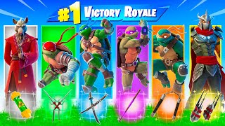 The RANDOM TMNT BOSS Challenge in Fortnite [upl. by Dehnel5]