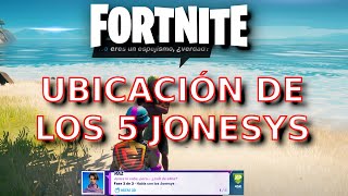 MISIÓN  HABLA CON LOS JONESYS  UPDATE 1620  FORTNITE TEMPORADA 6 [upl. by Neerehs]