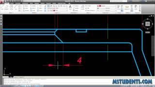 27 AutoCAD 2012 TS  Primjer kotiranja  chikaasistentcom [upl. by Hoagland]