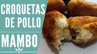 Croquetas de pollo RECETAS MAMBO CECOTEC [upl. by Ayikin752]