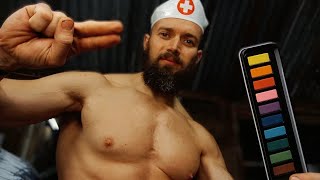 ASMR Roleplay  Cranial Nerve Exam With Your Gym Bro Doctor Swole 💪 [upl. by Nibas626]