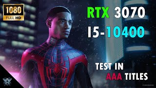 Intel Core i5 10400  RTX 3070 — Test in Games 1080p [upl. by Desta]