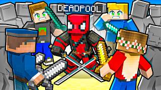 FERİTED MANHUNTta DEADPOOL OLDU  Minecraft [upl. by Franchot549]