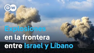 Israel consolida un segundo frente de guerra en su ofensiva contra Hezbolá [upl. by Craw362]