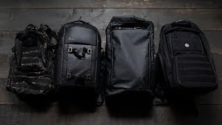 EDC Everyday Carry Backpack Comparison [upl. by Thorfinn151]