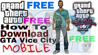 How to Download and Play GTA Vice City Full Game in Android FREE  Mobile  Abdullah Zain [upl. by Richie992]