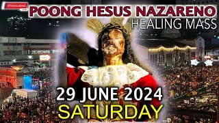 LIVE Quiapo Church Mass Today  29 June 2024 SATURDAY HEALING MASS [upl. by Enortna917]