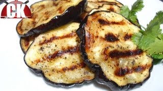 How to grill Eggplant  Easy Cooking [upl. by Airel]