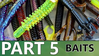 Beginners Guide to BASS FISHING  Part 5  Baits and Tackle [upl. by Omarr]