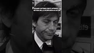 Quando Conte apprese la notizia della morte di Astori astori antonioconte calcio [upl. by Chavaree]