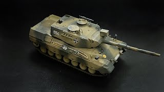 Leopard 1A4 Scale 135  West Germany  Scale Model [upl. by Marie-Ann]