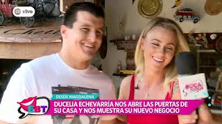 Ducelia Echevarría protagonizó romántico momento al presentar a su novio Domingo Salas [upl. by Harlow632]