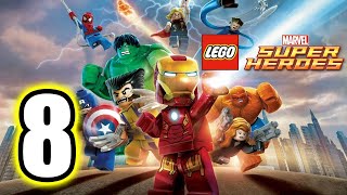 LEGO MARVEL Super Heroes  Part 8  Juggernauts and Crosses  No Commentary [upl. by Kimon778]